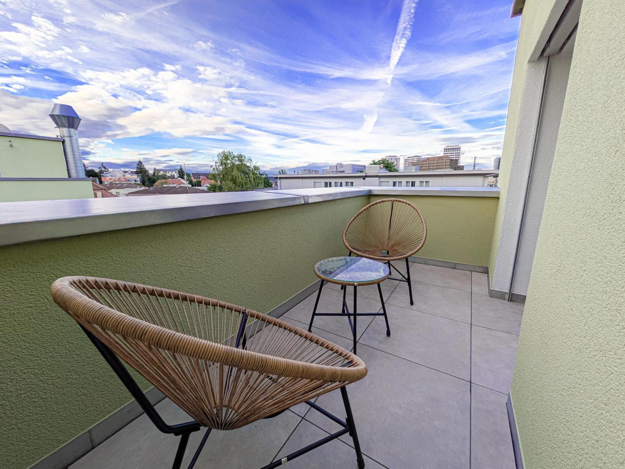 Skyline Rooftop Suite With 2 Balconies -401- Zúrich Exterior foto